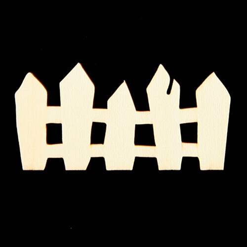 4개입 미니어처 울타리 7x3.5cm