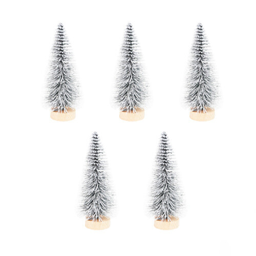 5개입 은색트리 소 9.5cm