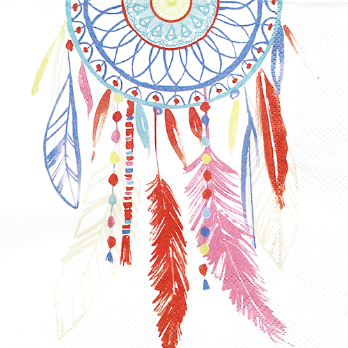 냅킨아트 L773690  DREAMCATCHER white 냅킨20매 33x33cm 1015