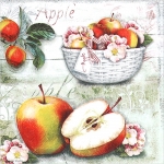 냅킨아트 13311055 APPLE BASKET 냅킨20매 33x33cm 0095