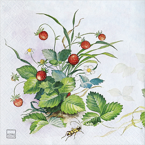 냅킨아트 210515 Walderdbeeren 냅킨20매 33x33cm 0215