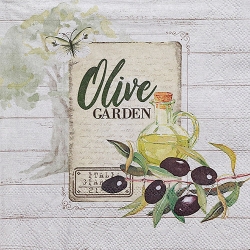 냅킨아트 13312950 Olive Garden 냅킨20매 33x33cm 2221