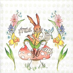 냅킨아트 23301610 Easter Song Green 냅킨20매 33x33cm 2362