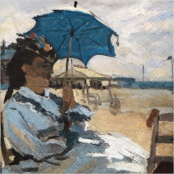 냅킨아트 13309600 Beach at Trouville 냅킨20매 33x33cm 2377