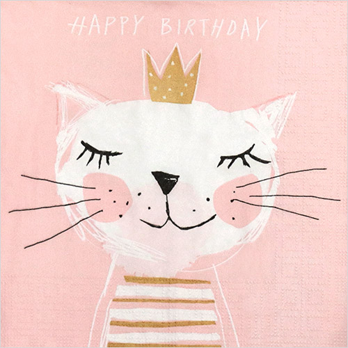 냅킨아트 1333142 Happy BirthdayPrincess 냅킨20매 33x33cm 2439