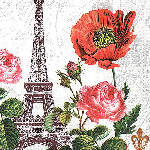 냅킨아트 1333166 La Tour Eiffel 냅킨20매 33x33cm 2465