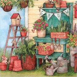 냅킨아트 L811300 IN THE GARDEN 냅킨20매 33x33cm 2701