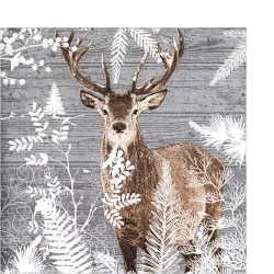 냅킨아트 100542 Imperial stag 냅킨20매 25x25cm 2607