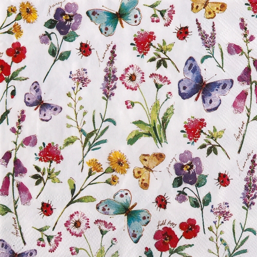 냅킨아트 L846690 SUMMER FLOWERS 냅킨20매 33x33cm