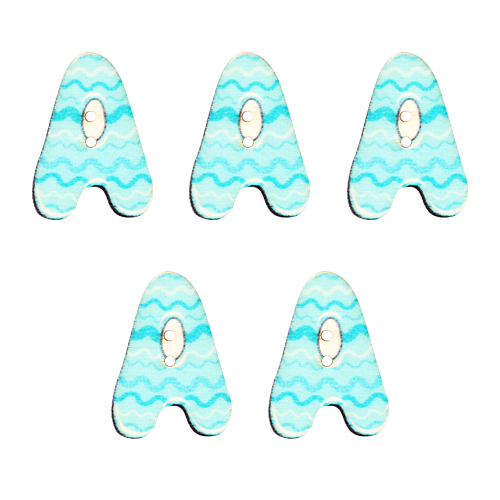 이니셜 알파벳 A 3.5cm 5개입