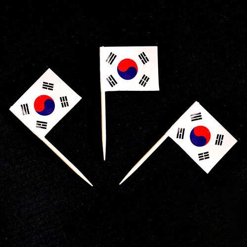 미니 태극기 35x65mm 50개입