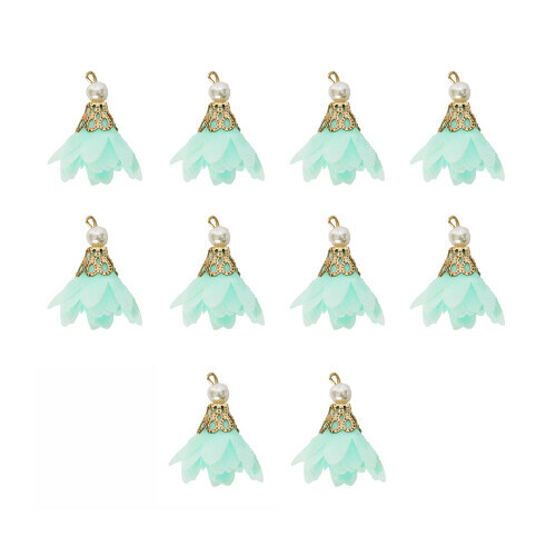 진주타슬 민트 3cm 10개입