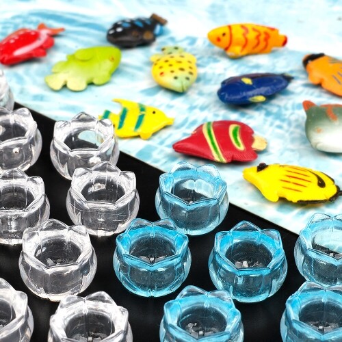 미니어처 투명 튤립 어항 10개입