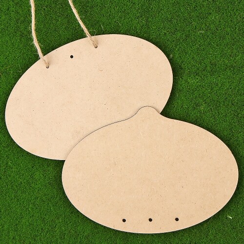 한정 판매 우드 DIY 방문 걸이 만들기 놀이 10개입