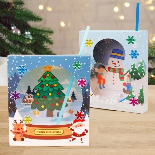 (MS) 눈송이 날리는 겨울풍경