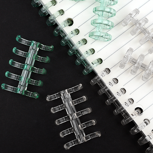 5개입 투명 다이어리 바인더 5칸 클릭 루즈링