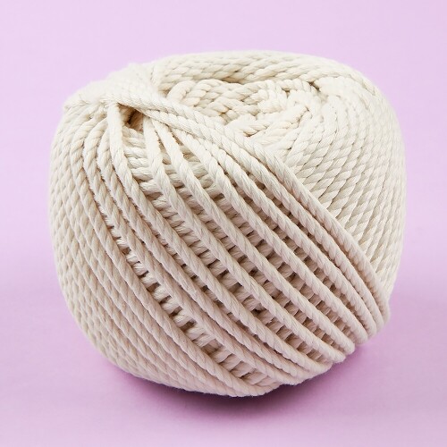 약 70M 마크라메 실 180합 면로프 4.0mm