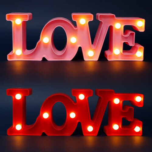 LED 마퀴라이트 LOVE 레터링 대형