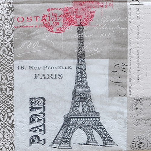 냅킨아트 006903 Paris 냅킨20매 25x25cm 0227