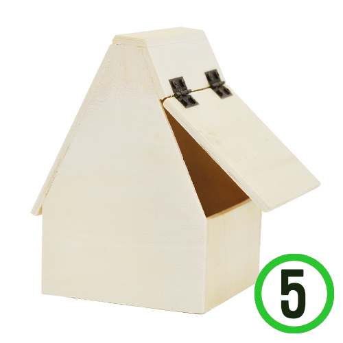 원목 하우스 보석함