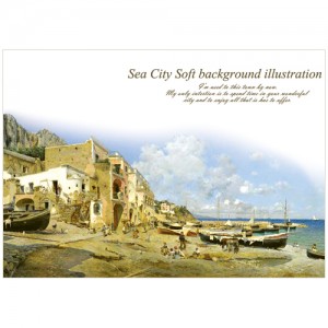 281 수제냅킨 Sea City A4