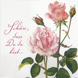 냅킨아트 L602590 A ROSE FOR YOU 냅킨20매 33x33cm 0510