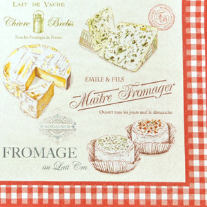 냅킨아트 R0414 MAFR Maitre fromager 냅킨20매 33x33cm 0583