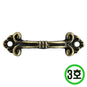 주물손잡이 3호 50x15mm 10개입