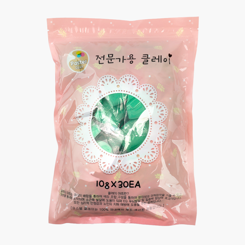 파스텔 클레이 단체수업용 10gx30개 민트