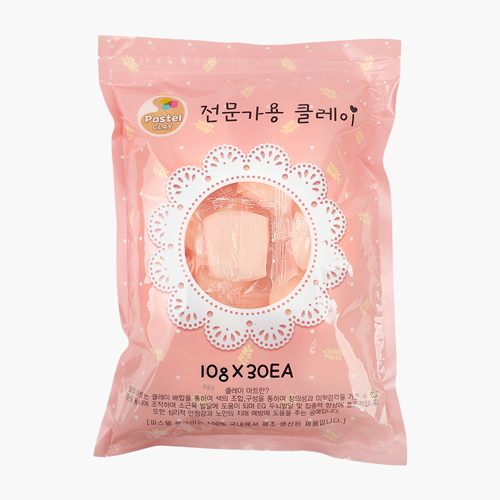 파스텔 클레이 단체수업용 10gx30개 살구